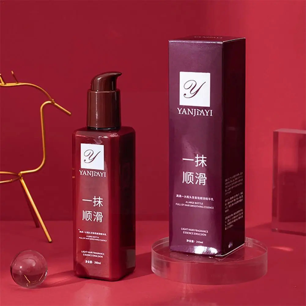 200Ml Smoothing Hair Conditioner Hair Leave-In Conditioner Wash-Free Film Frizz Hair Conditioner Care anti Frizz-Improving Y8R4
