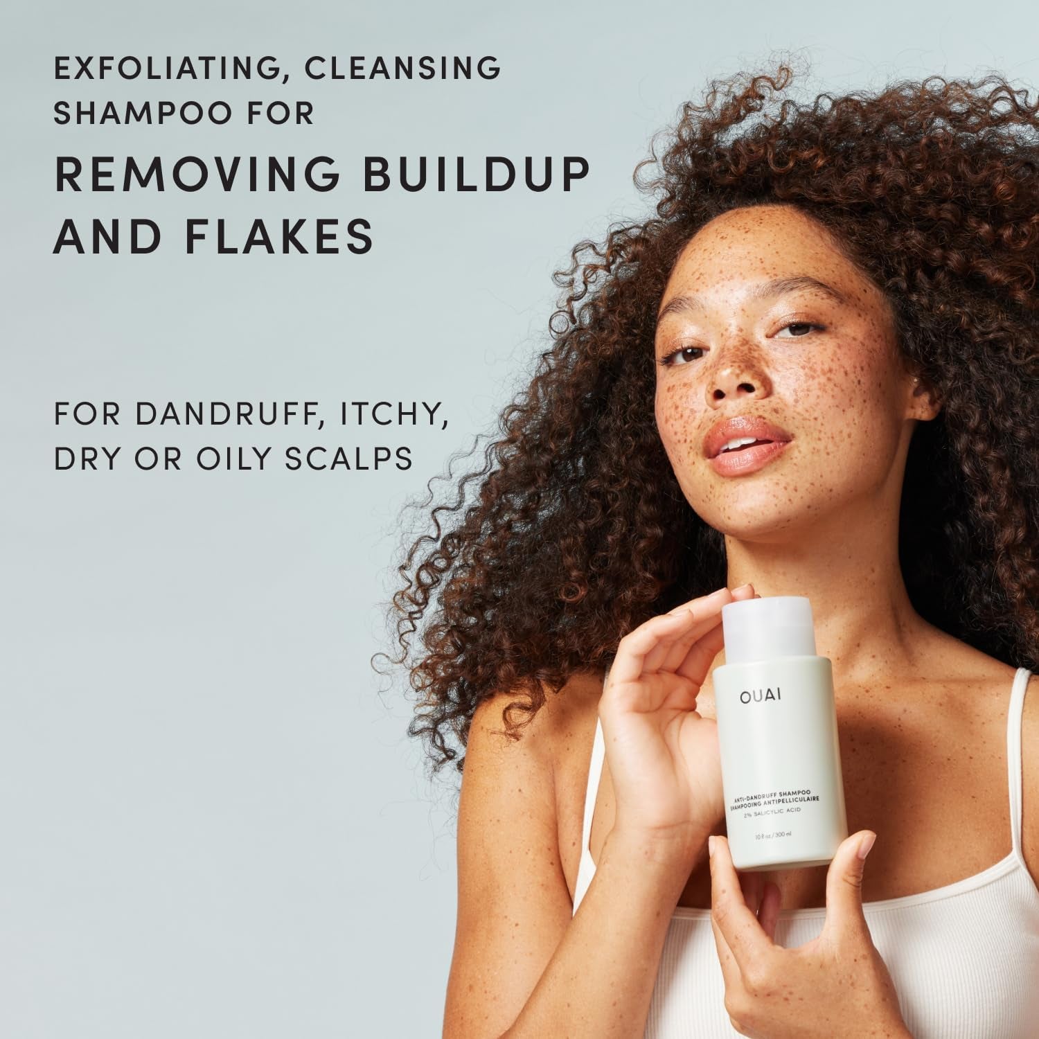 Anti-Dandruff Shampoo - Soothing Salicylic Acid Shampoo for Flaky, Dry and Itchy Scalp - Reduces Itching, Redness and Irritation - Sulfate Free Scalp Care - 300Ml