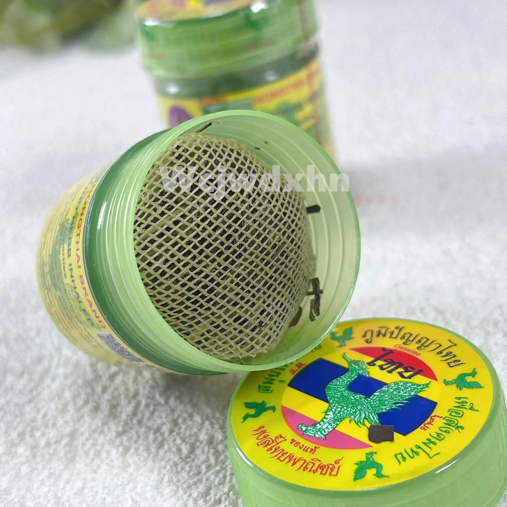 5Pcs/4Pcs/1Pcs Thai Herbal Medicine Inhalation Carsickness Refreshing Essence