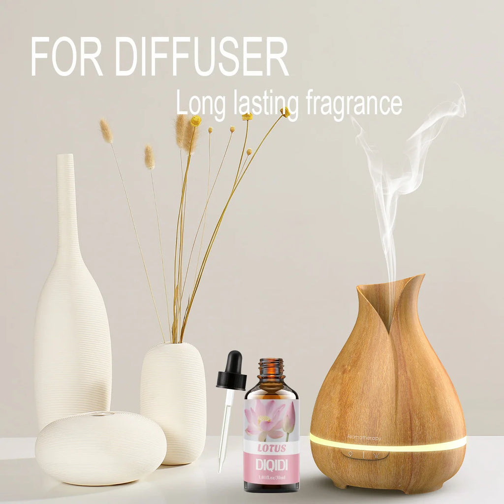 Lotus Essential Oil, Rich in Flavor, Home Aromatherapy Essential Oil, Multifunctional Essential Oil, Bathing, and Spa.