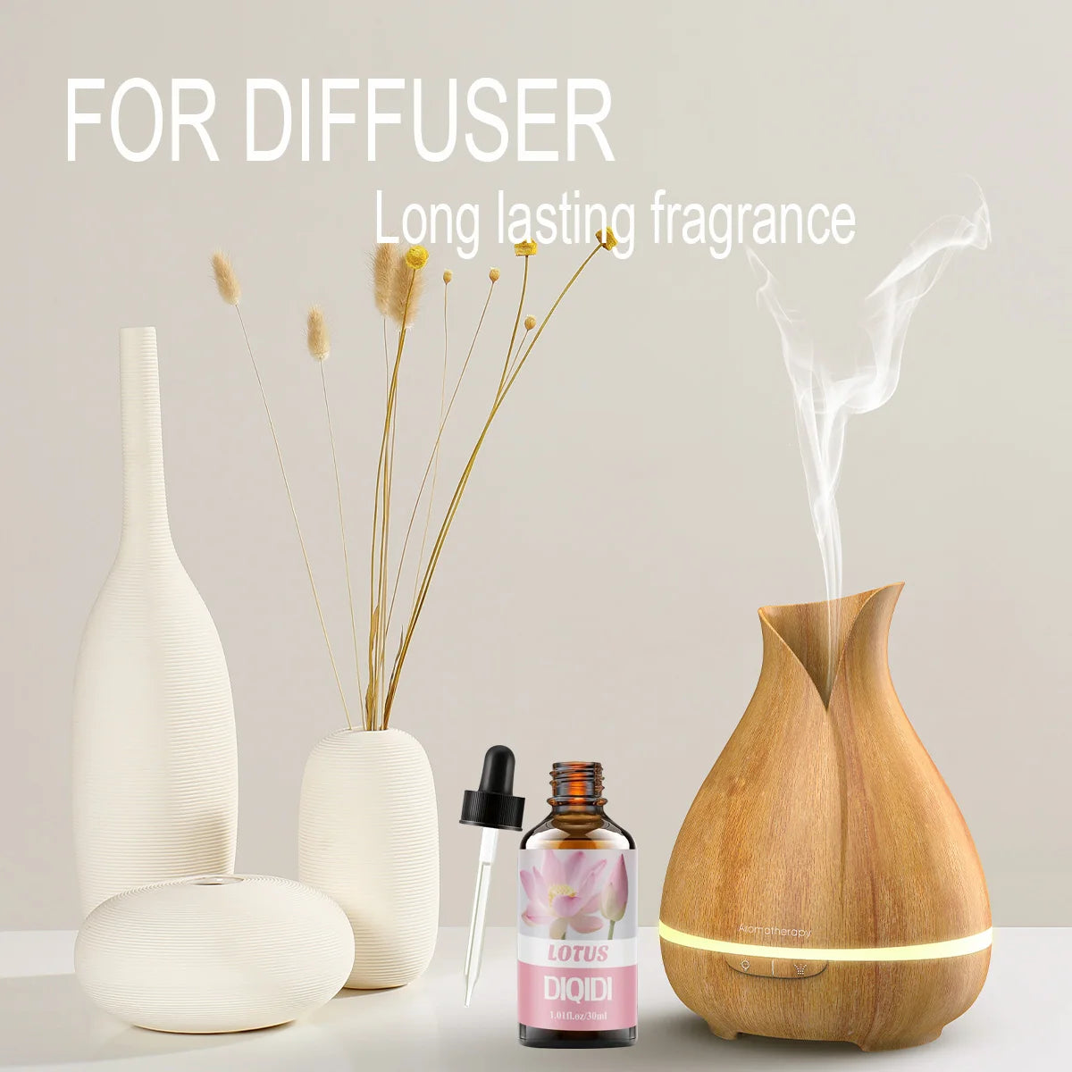 Lotus Essential Oil, Rich in Flavor, Home Aromatherapy Essential Oil, Multifunctional Essential Oil, Bathing, and Spa.