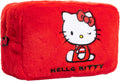 Cute Makeup Bag Fluffy Kawaii Travel Bag, Zipped Cosmetic Bag Toiletry Bag for Women Teens Girls, Gift for Her
