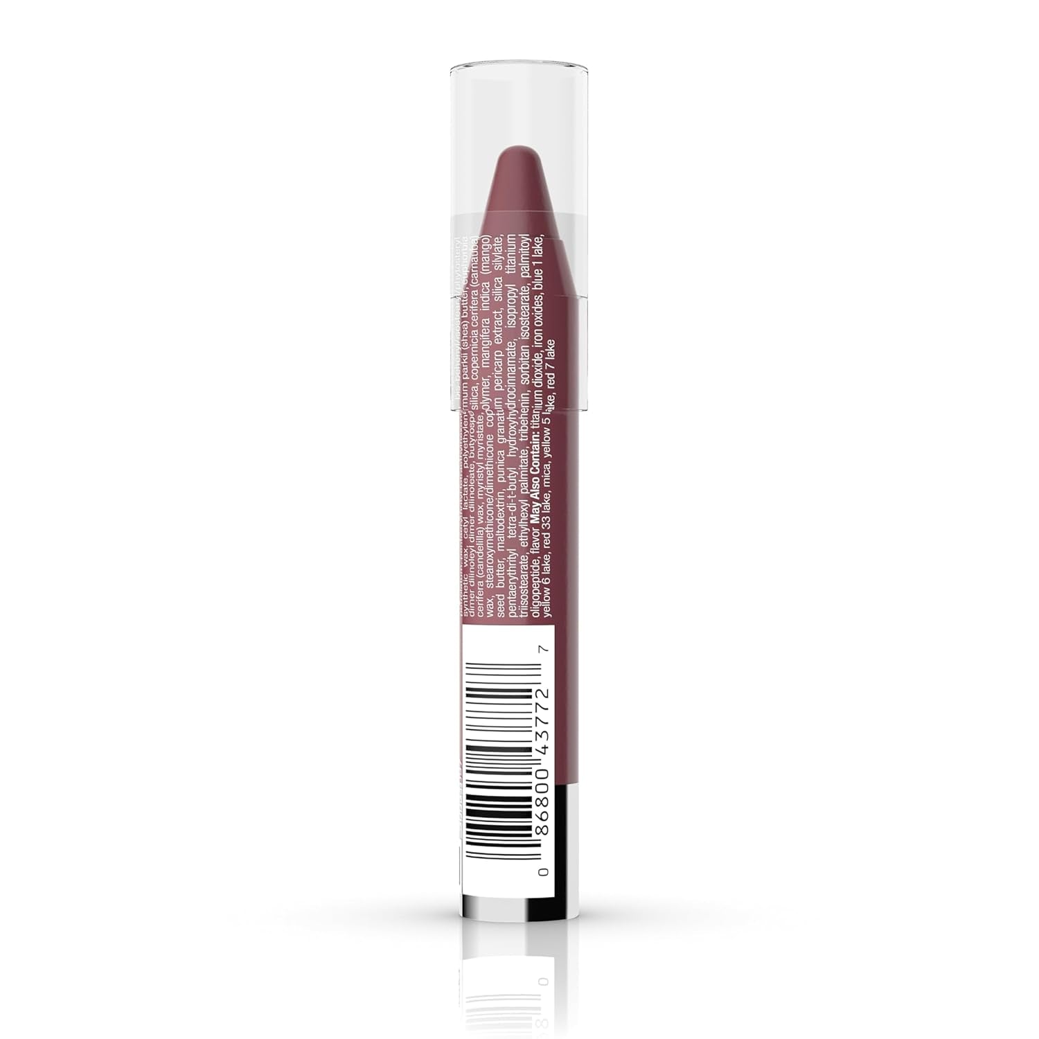 Neutrogena Moisture Smooth Color Stick for Lips, Moisturizing and Conditioning Lipstick with a Balm-Like Formula, Nourishing Shea Butter and Fruit Extracts, 120 Berry Brown.011 Oz (Pack of 1)