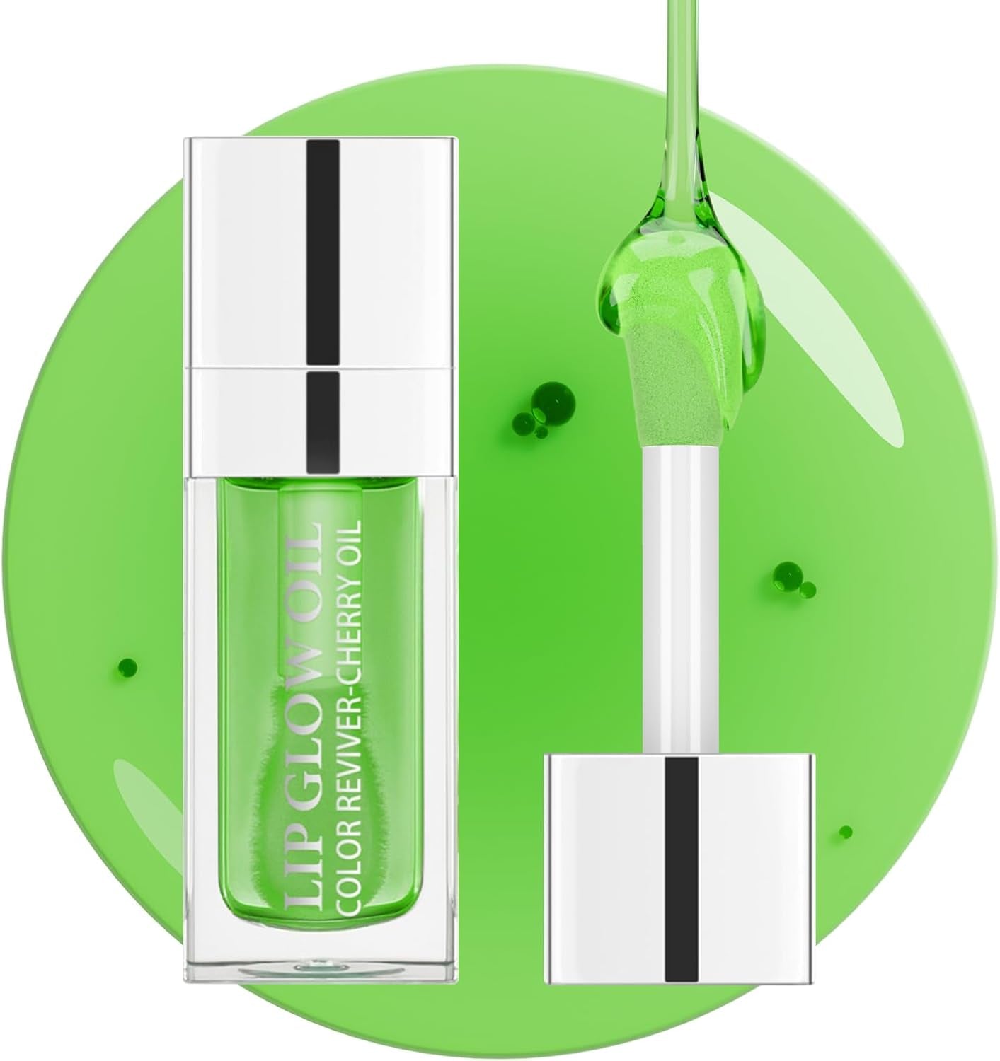 Hydrating Lip Glow Oil, Plumping Lip Gloss Tinted Lip Balm Transparent Lip Care, Long Lasting Hydrating Lip Gloss Tinted Lip Non-Sticky, Lip Tint Lip Care Oil for Dry Lip