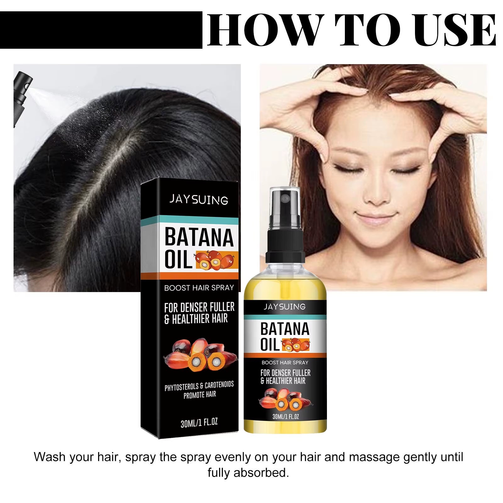 Hair Essential Oil Frizzy Hair Repair Damage Improve Dryness Thickening Hair Root Nourish Scalp Spray Hydrating Hair Conditioner