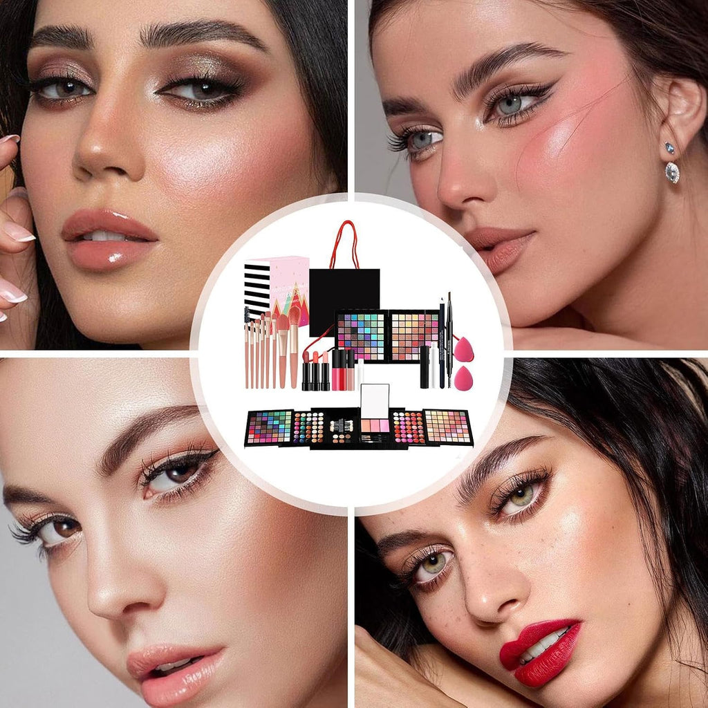 Full Makeup Kit for Women Full Start up Cosmetics Set Starter Cosmetic Kit