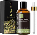Patchouli Essential Oil 30ML - Premium Diffuser Oil | with Glass Dropper, Long Lasting Aroma, for Diffuser, Aromatherapy, Massage, Candle and Soap Making, Bedroom, Office