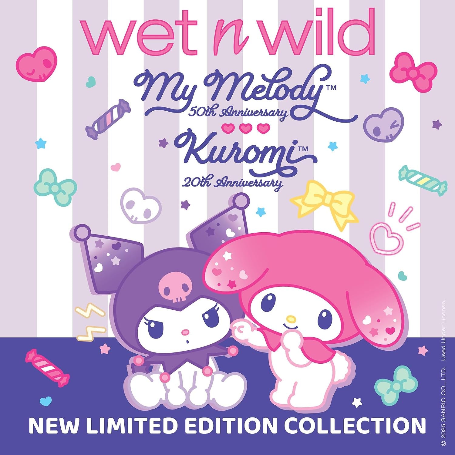 My Melody and Kuromi Makeup Bag