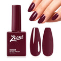 Hema-Free Oxblood Red Gel Nail Polish 1PCS 12ML Gel Polish | Same Color Same Bottle,Soak-Off UV LED, Long-Lasting Nails Art for Salon & Home DIY Manicures