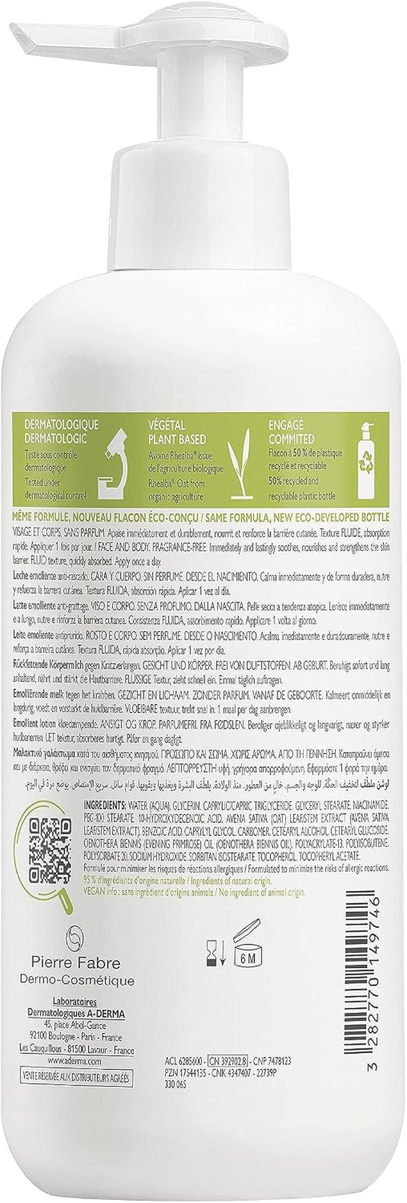 Pierrefabreducray Body Milk, 400 Ml