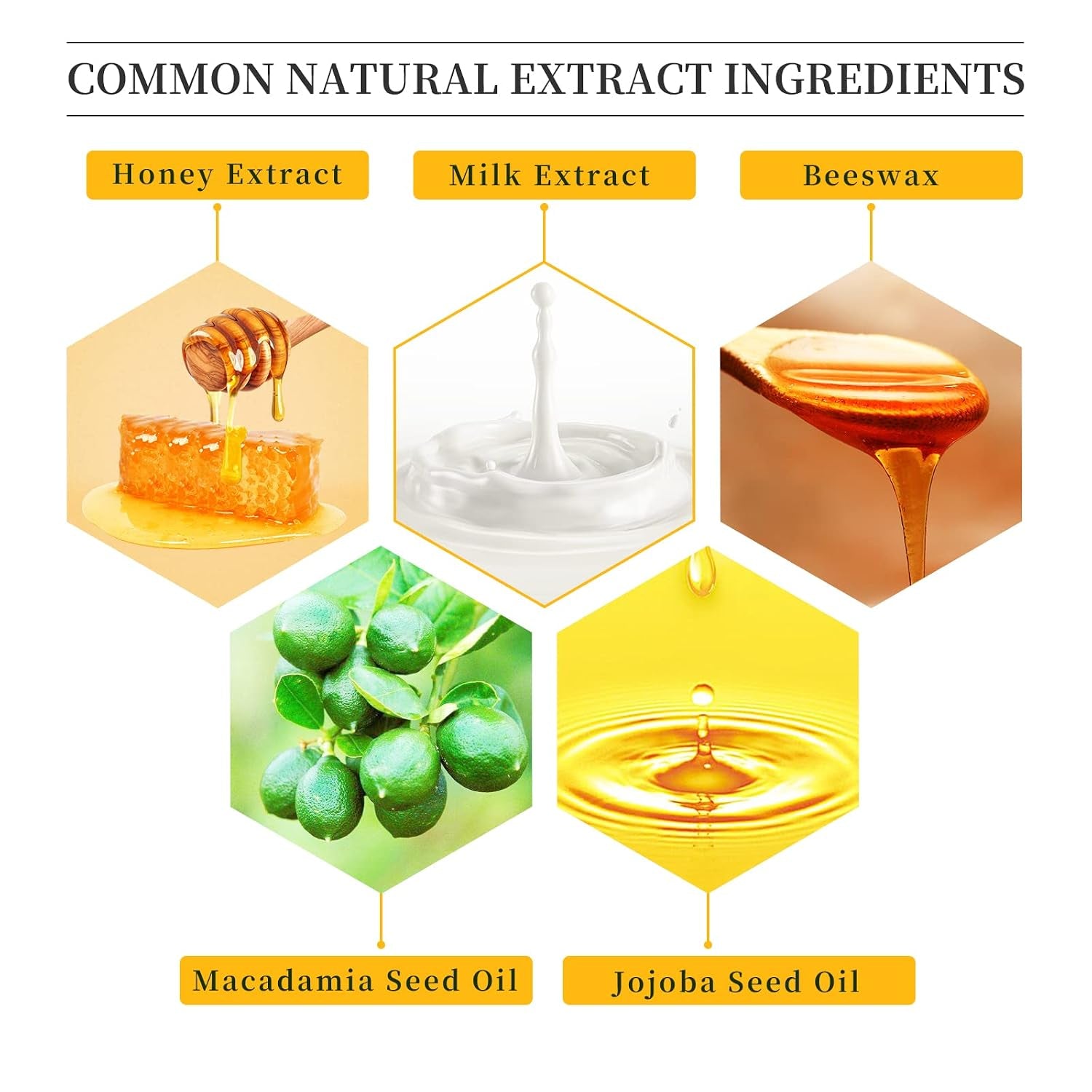 4 Piece Honey Milk Lip Mask Lip Balm Lip Scrub Lip Oil Lip Care Kit