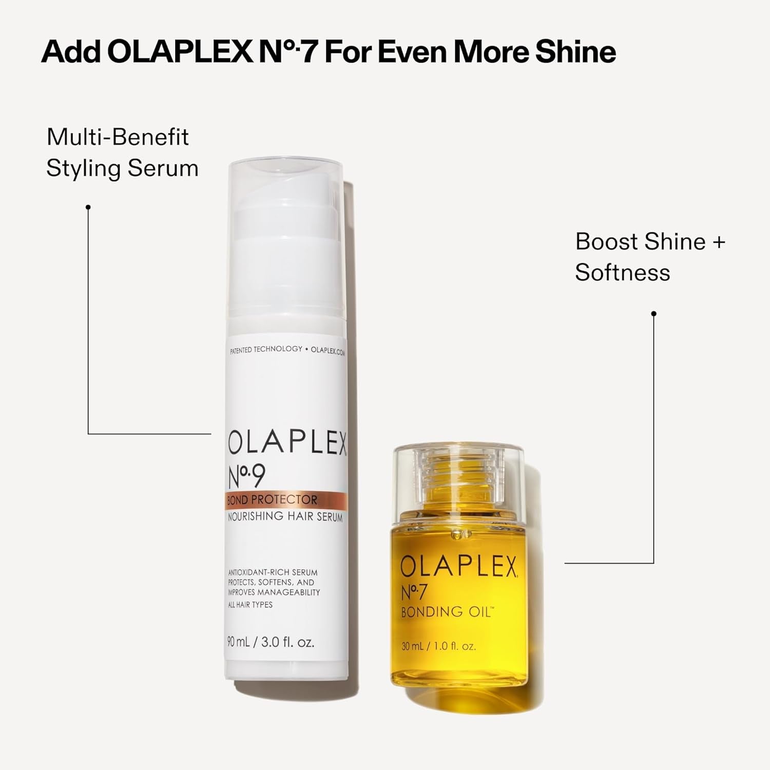 OLAPLEX N°.9 Bond Protector™ Hair Serum | Heat Protectant & Softens, 90 Ml