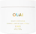 Scalp & Body Scrub, St. Barts - Foaming Coconut Oil Sugar Scrub & Gentle Scalp Exfoliator Cleanses, Removes Buildup & Moisturizes Skin - Paraben, Phthalate and Sulfate Free Body Care - 250G