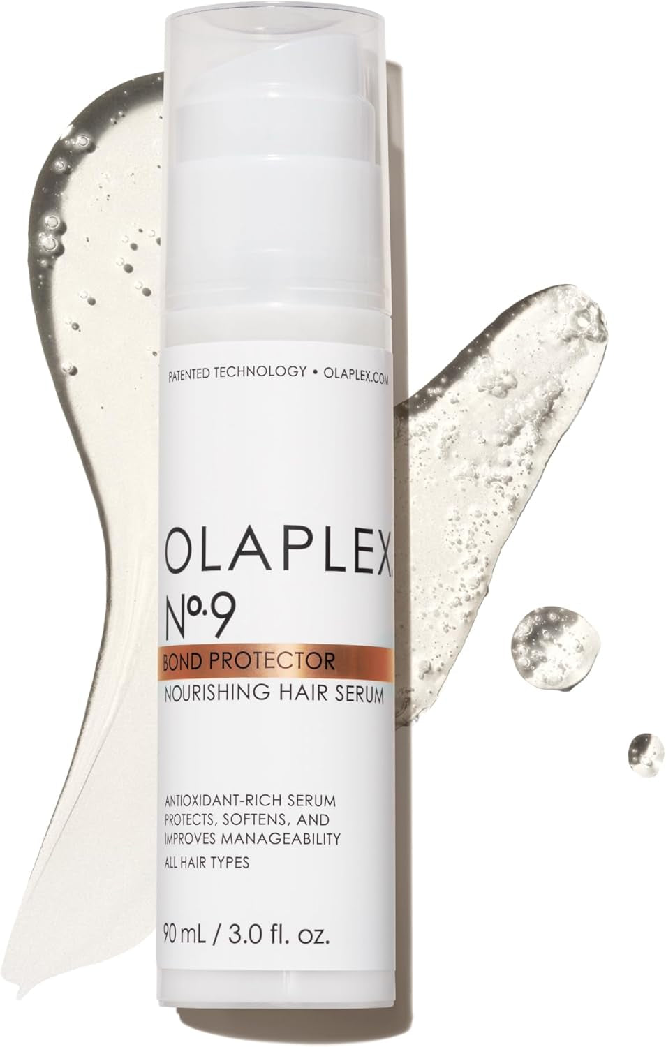 OLAPLEX N°.9 Bond Protector™ Hair Serum | Heat Protectant & Softens, 90 Ml