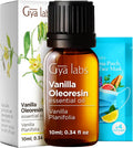 Vanilla Essential Oil for Diffuser - Vanilla Oleoresin Essential Oil - Vanilla Essential Oil for Skin & Candle Making - Long Lasting Vanilla Oil Perfume (10Ml)