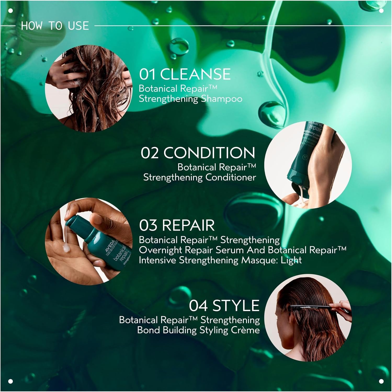 Aveda Botanical Repair Strengthening Conditioner | Silicone-Free Conditioner Instantly Detangles to Prevent Breakage | Strengthens & Repairs Damaged Hair | Builds Bonds