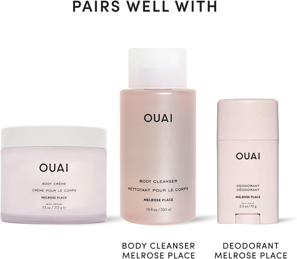 Body Cream, Melrose Place - Hydrating Whipped Body Cream with Cupuaçu Butter, Coconut Oil and Squalane - Softens Skin and Delivers Healthy-Looking Glow - Sulfate Free Skin Care (7.5 Oz)