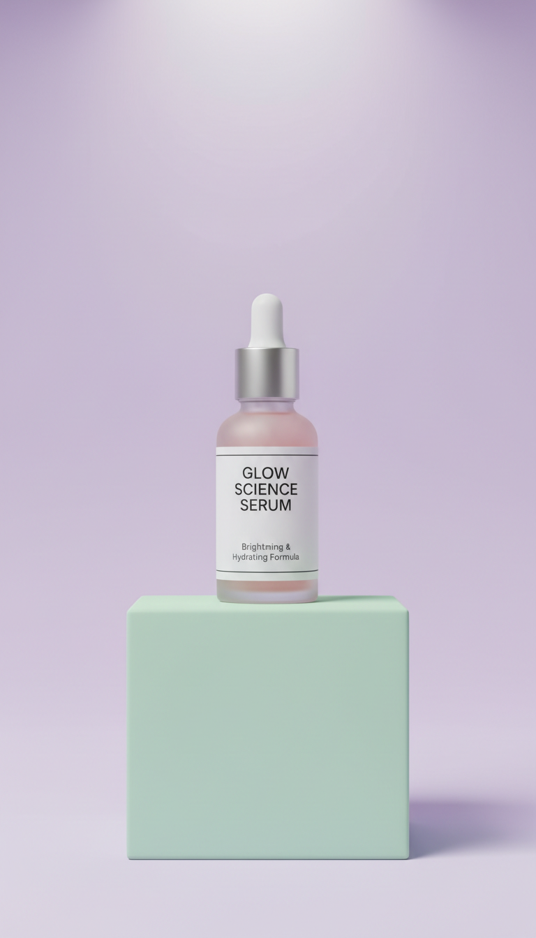 Glow science serum with niacinamide