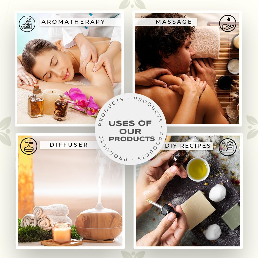 Citronella Essential Oil 30Ml | Great for Candle Making, Wax Melts, Aroma | for Natural Soap Making, Cleaning Supplies, Diffuser, Humidifier, DIY, Home, Office, Cruelty Free | Vegan | 1 Fl. Oz