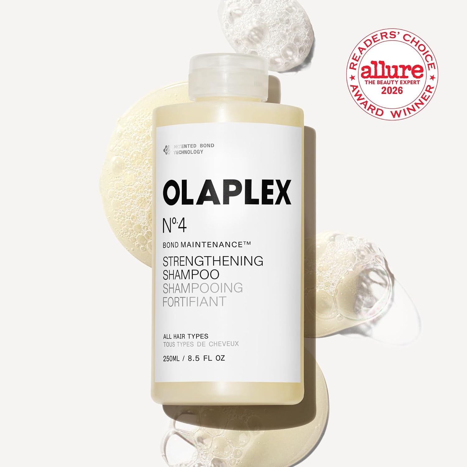 OLAPLEX N°.4 Bond Maintenance™ Strengthening Shampoo | Bond Repair, 250 Ml